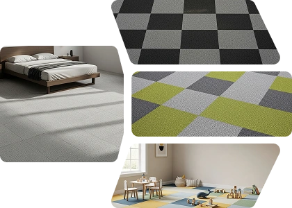 carpet tiles variety