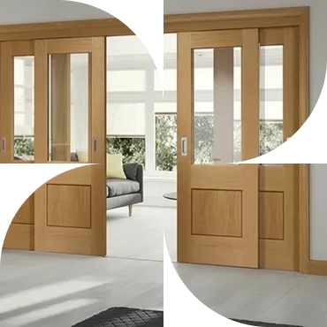 wooden sliding doors Dubai