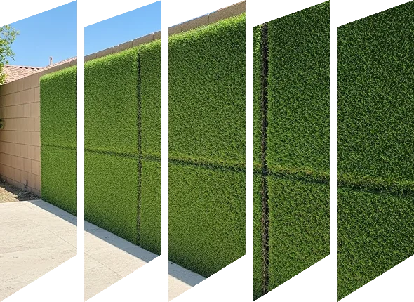 wall artificial grass supplier