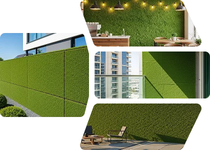 Wall Artifical Grass